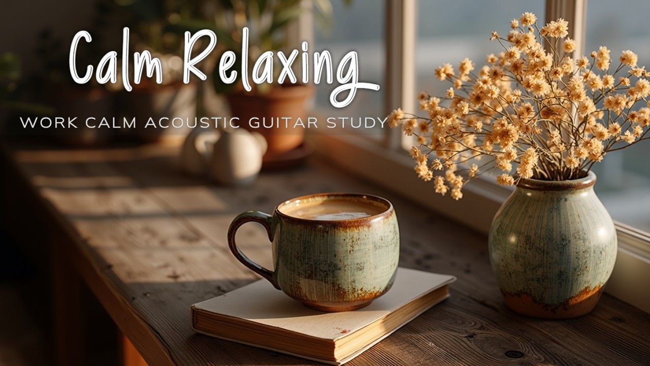Акустическая гитара инструментал для учебы и фокуса ~ Спокойная расслабляющая фоновая музыка