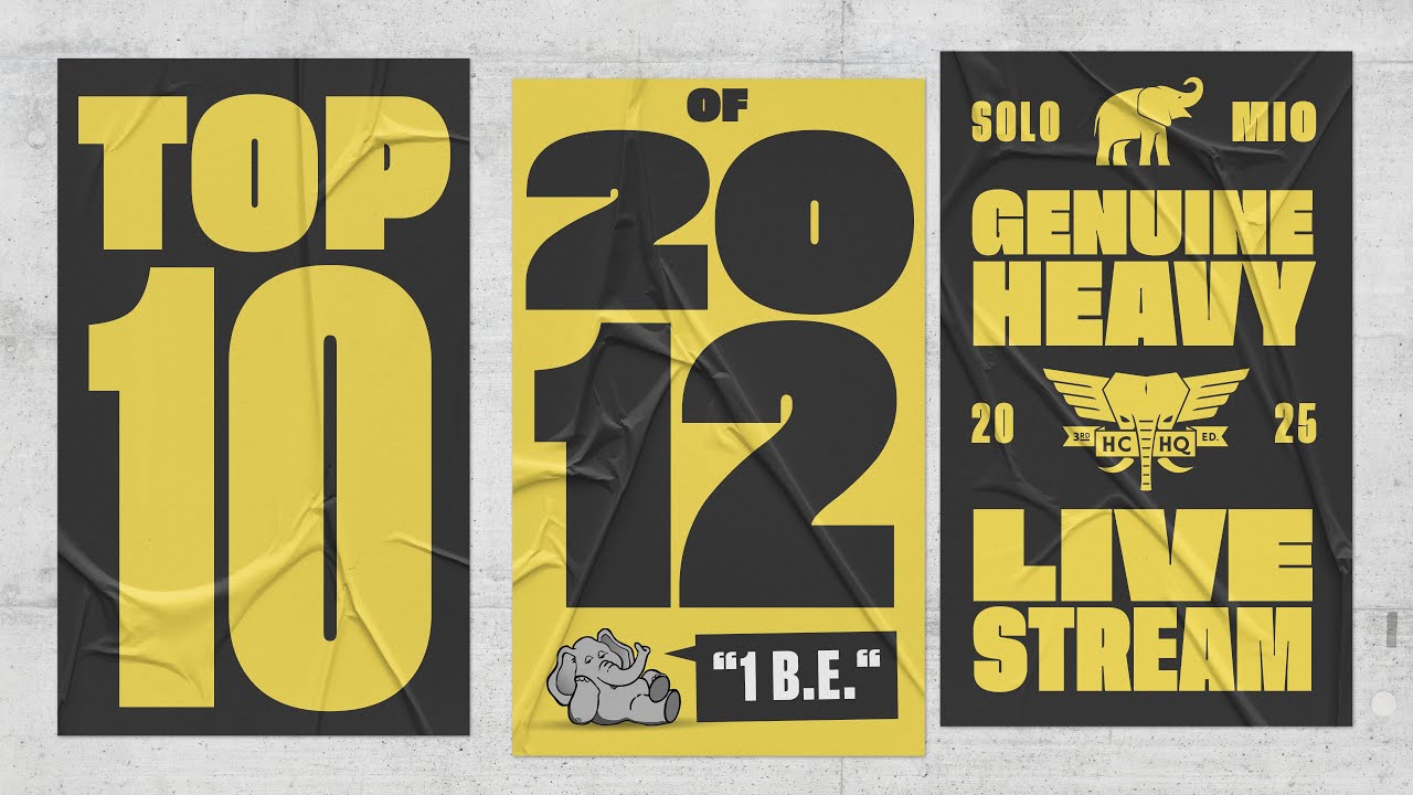 Top 10 Games of 2012! The Definitive List (according to Heavy Cardboard