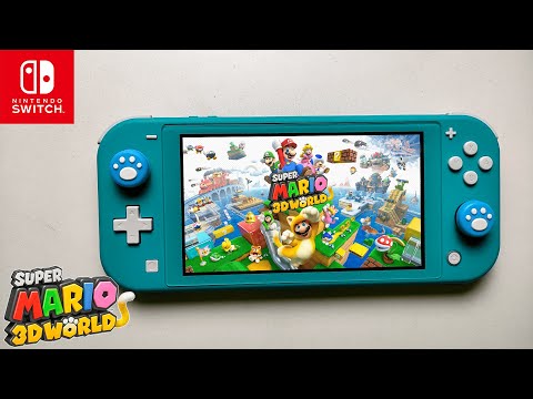 Super Mario 3D World Nintendo Switch Lite Gameplay - YouTube