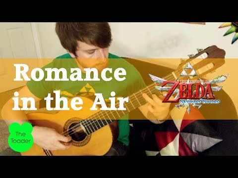 Romance in the Air (Zelda's Theme) - Classical Guitar Solo - Skyward Sword