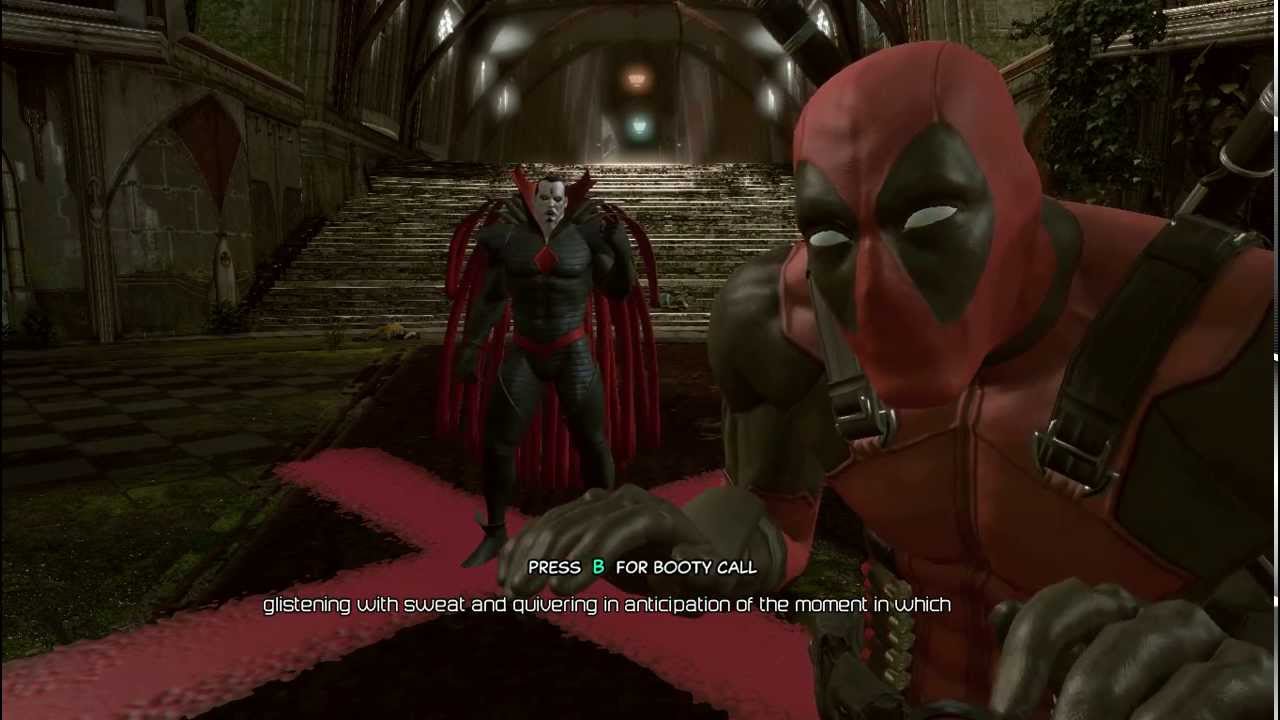 Deadpool Wants Me To Push The Damn Button Youtube