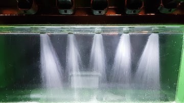 2200cc spray pattern testing at Toronto Injectors