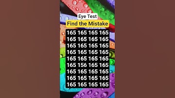 Eye Test #iqtest #braintest #quiz #quizgame #puzzle #maths #braintestsolution #shortvideo #shorts