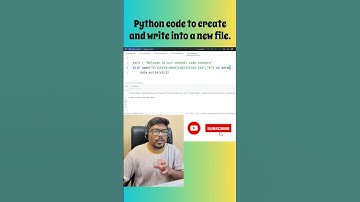 write to a new file using python code|#python #coding #online #interview #job #preparation