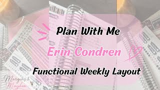 Plan With Me | Erin Condren Functional Weekly Layout 