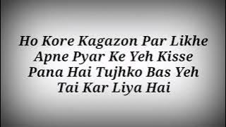 LYRICS Ishq Ishq Karke Song - Stebin Ben ll Ak786 Presents