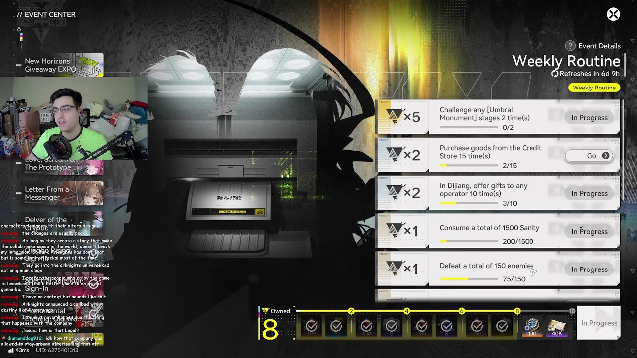 LIVE 🔴 ENDFIELD 1.1 TANGTANG WAITING ROOM SUPREME CHIEF MY LIFE IS YOURS