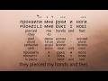 Psalm 22: David’s Vision of Christ (in Modern Russian) | Interlinear AudioBible, Псалтирь 21 НРТ