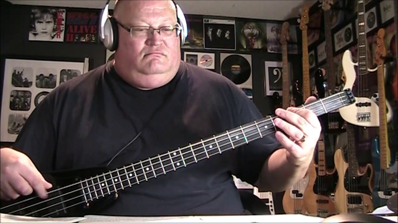 ELO Shine A Little Love Bass Cover with Notes & Tab YouTube Music