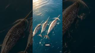 Narwhal The Real Unicorn of the Ocean  ❄️#facts