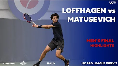 George Loffhagen beats Anton Matusevich 6-3 2-6 10...