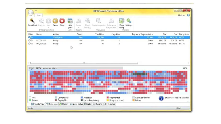 O&O Defrag Professional