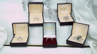 Jewelry Product Video Sample Commercial Example | Silver Diamond Rings |