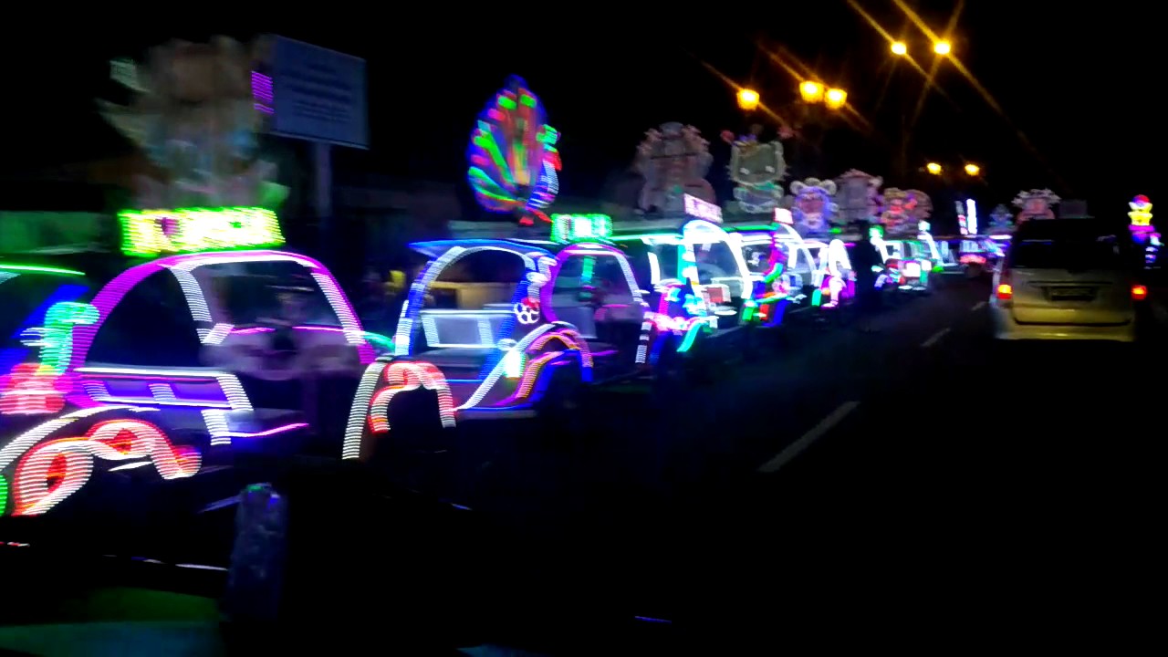 Jogja Nigt Life Wisata Mobil Hias Lampu Alkid YouTube