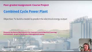 Famous Coursera Machine Learning Foundations: Course Project Predict the electrical energy output for Co Wealth