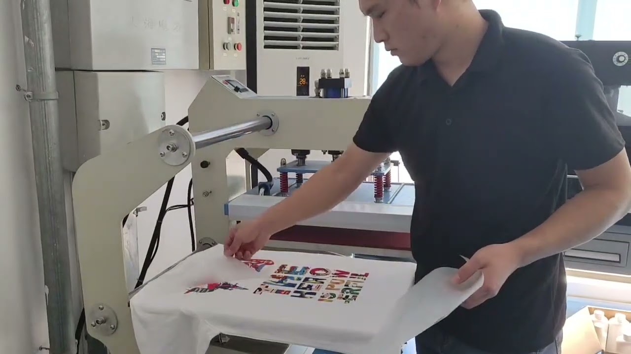 Amazing! its how you do customize for anything,any Tshirt Hot Peel DTF Film  