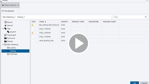 Tekla Structures 2021 - Shape Catalog