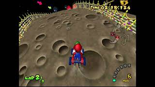3DS Rainbow Road - Mario Kart Double Dash Retro Track GP | Custom Track Preview screenshot 3