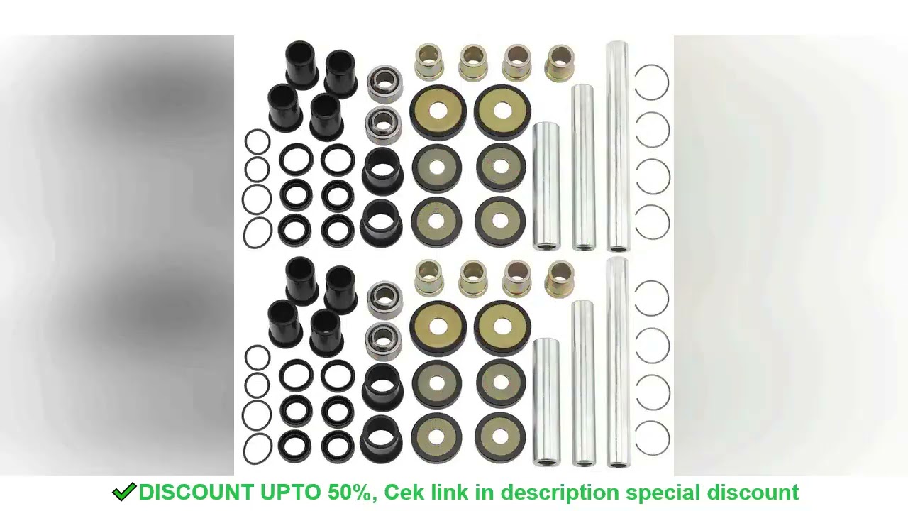 For Honda Rincon TRX650 TRX680 Front  rear upper lower A-arm independent suspension bushing kit 2003