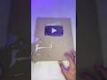Cleaning The DIRTIEST YouTube PlayButton Ever! #shorts