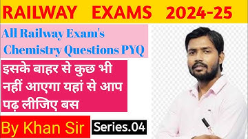 NTPC RPF GROUP D Most Important Gs Science Questions PYQ 2024-25 By Khan Sir SSC CRACK