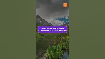 Top 5 Most Affordable Countries to Study Abroad!