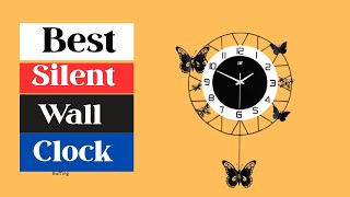 ✅Top 5 Best Silent Wall Clocks for Quiet Living | No Ticking!