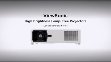 ViewSonic High Brightness LED B2B Projectors - Product Feature Video -LS500/550/610 Series
