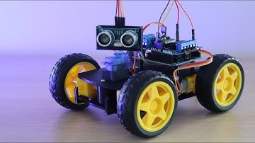 My Arduino Robot Car in Action! | Bluetooth-Controlled Robot Demo