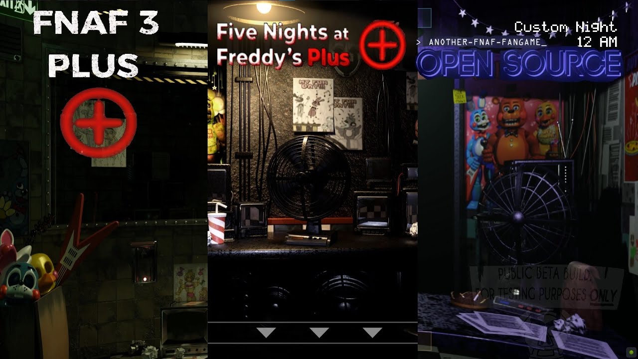 Fnaf Plus 2 Trio : r/fivenightsatfreddys