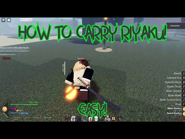 Project Slayers How to Carry - naguide