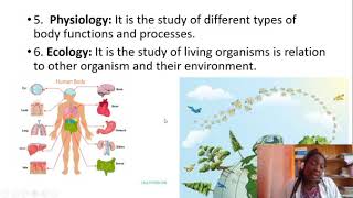 SUB-BRANCHES IN BIOLOGY AND CAREERS THAT NEED BIOLOGY. screenshot 1