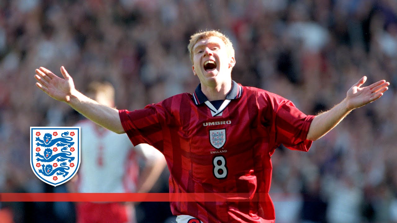 Paul Scholes' England hat-trick | From The Archive
