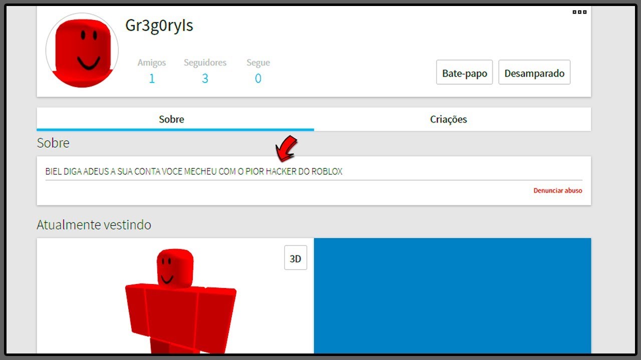 Estou Sendo Ameacado Por Hackers No Roblox Youtube - hacker vermelho do roblox atravessa