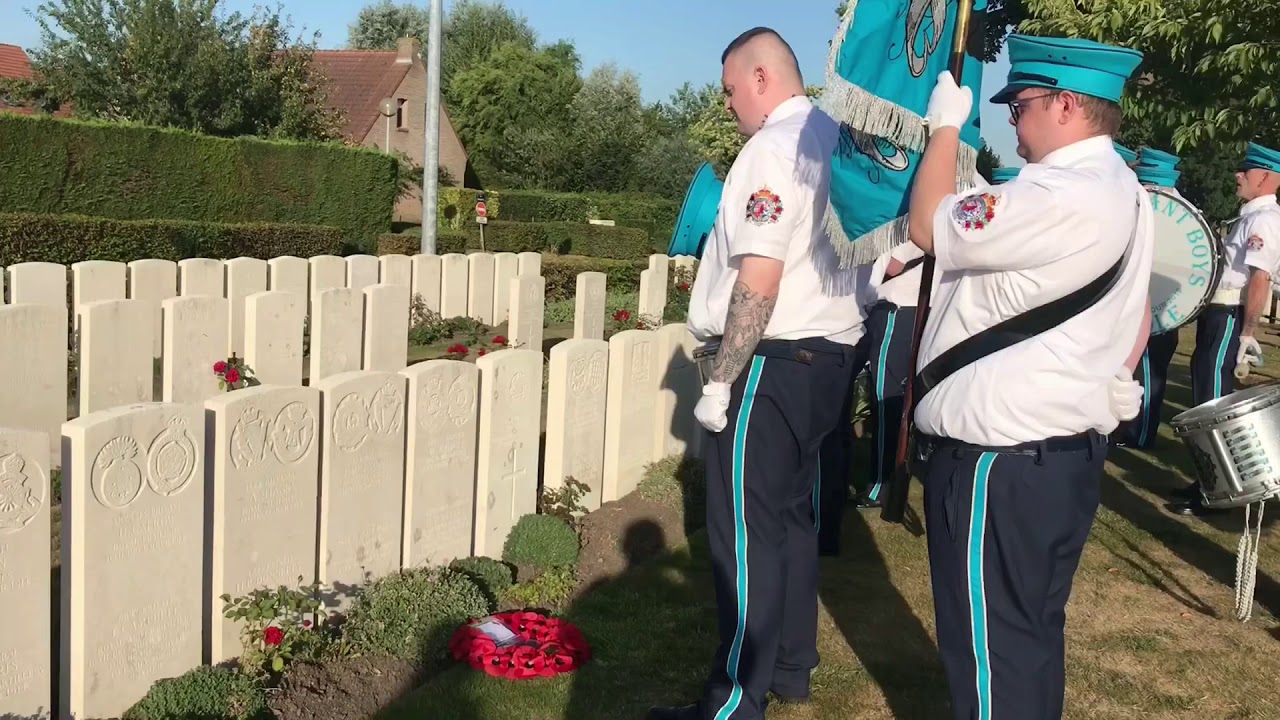 Rathcoole Protestant Boys FB Paying Homage to Rifleman John Blair McFarlane