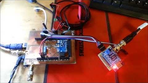 Arduino SNA   AD9850 Sweep