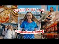 week in my life: living in london, marathon training + cosy catchup
