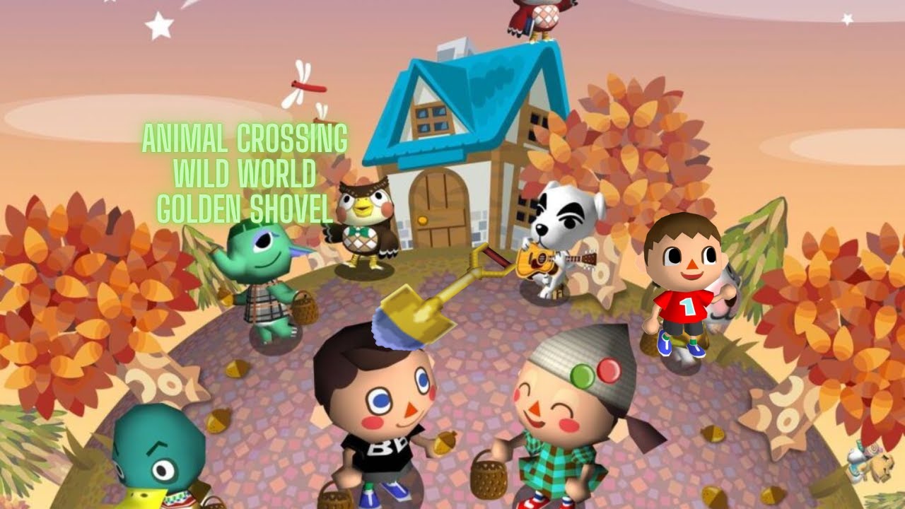 Animal Crossing Wild World Golden Shovel