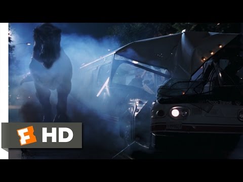 The Lost World: Jurassic Park Movie Clip - watch all clips j.mp click to subscribe j.mp A very pissed off T-Rex wreaks havoc through the streets of San Diego. TM & Â© Universal (2012) Cast: Michael N. Fujimoto, Paul Fujimoto, Jeff Goldblum, Brett Harman, Darryl A. Imai, Brian Lally, Michael Milhoan, Kenneth Moskow, Darryl Oumi, Mark Pellegrino, Domini Hofmann, Marjean Holden, Julianne Moore, Jacqueline Schultz Director: Steven Spielberg MOVIECLIPS YouTube Channel: j.mp Join our Facebook page: j.mp Follow us on Twitter: j.mp Buy Movie: amzn.to Producer: Gerald R. Molen Screenwriter: Michael Crichton, David Koepp Film Description: Just when you'd think that scientists would realize dinosaurs and humans don't mix, along comes The Lost World: Jurassic Park to prove you wrong. In this sequel, John Hammond (Richard Attenborough) summons chaos theorist and onetime colleague Ian Malcolm (Jeff Goldblum) to his home with some startling information -- while nearly everything at his Jurassic Park had been destroyed, engineers were also operating a second site, where other dinosaurs, resurrected through DNA cloning technology, had been kept in hiding. Hammond has learned the dinosaurs on the second island are alive and well and even breeding; Hammond wants Malcolm to observe and document the reptiles before Hammond's financiers can get to them. Malcolm declares he had enough of the dinosaurs the first time out, but decides to make the trip when he finds out that his girlfriend <b>...</b>