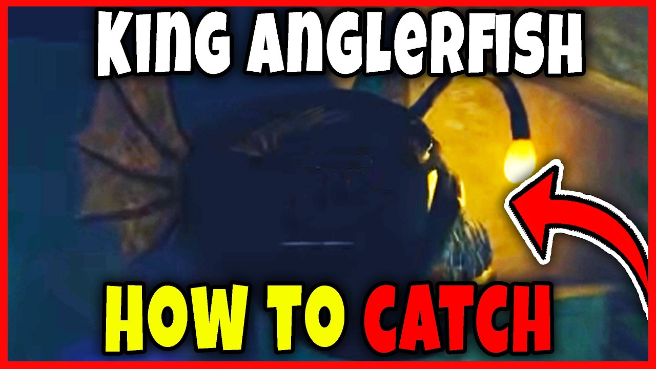 How to CATCH KING ANGLERFISH in ABYSS - FULL GUIDE to ANGLERFISH LOCATION, SPAWN & TIPS Roblox