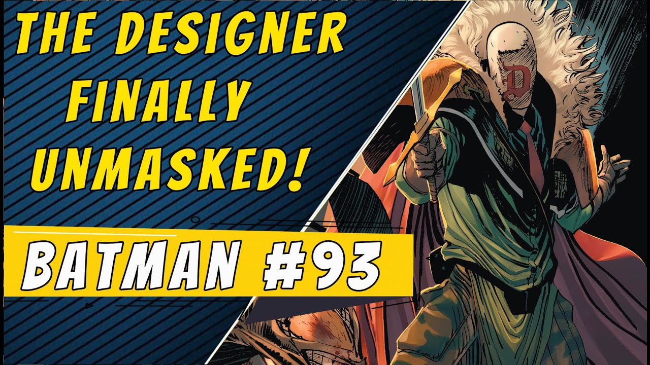 The Designer Unmasked! | Batman #93 - YouTube