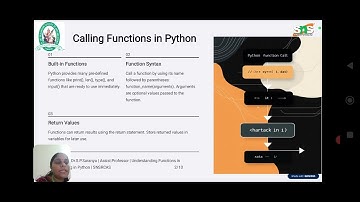Understanding Function|Python Programming|SNS Institutions 