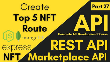 Top 5 NFT Route | Create Top 5 NFT Resource On NFT Marketplace API | How To Create Route In API