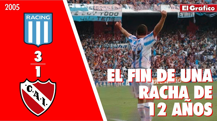 TORNEO CLAUSURA 2005: RACING 3 INDEPENDIENTE 1
