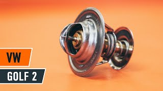 Come sostituire Termostato motore VW Scirocco 2 - tutorial