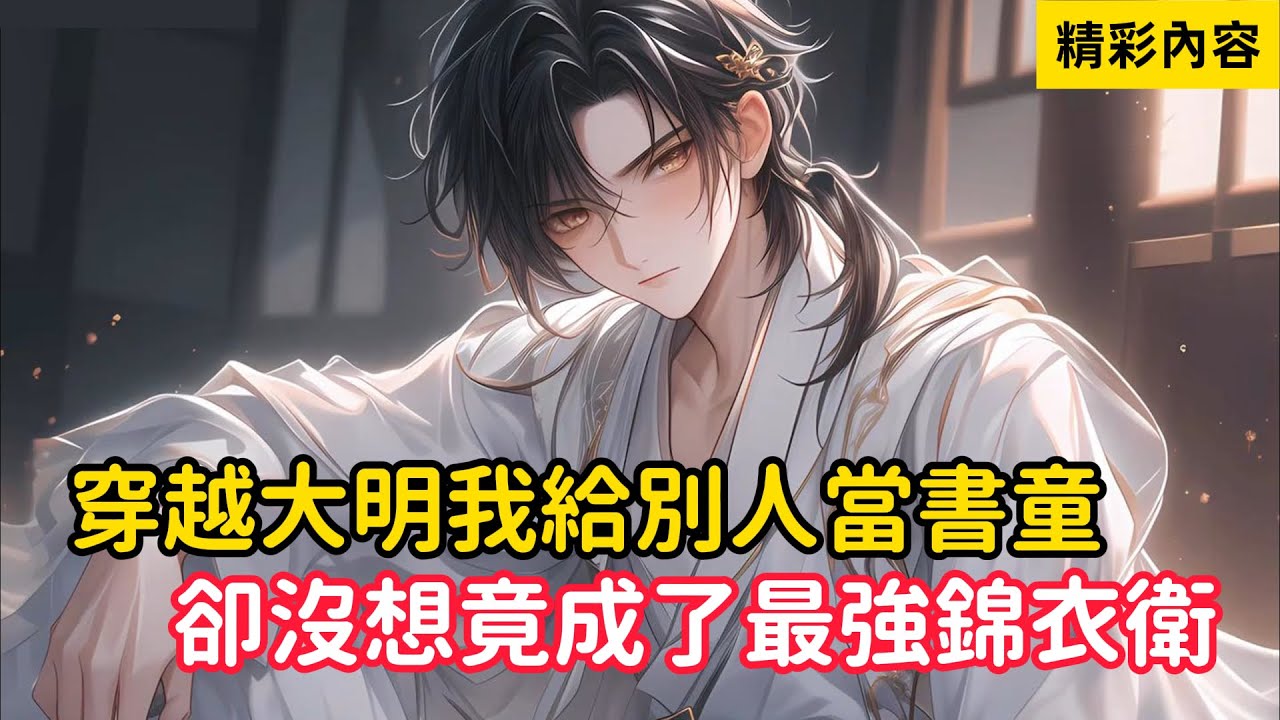 《穿越大明我給別人當書童，卻沒想竟成了最強錦衣衛》穿越大明的穷苦人家，为了生活我被卖给别人当书童，却没想……#漫画解说