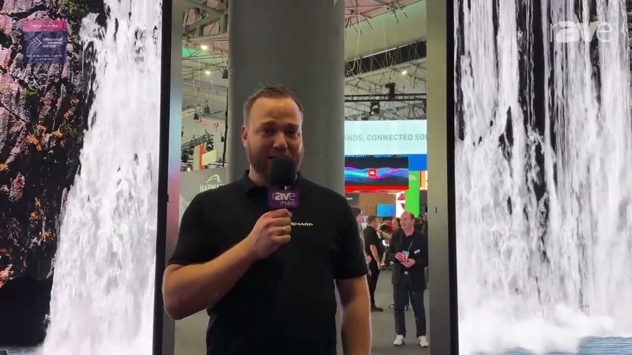 ISE 2026: Sharp Showcases LD-EC1 Display with Flip Chip COB Technology