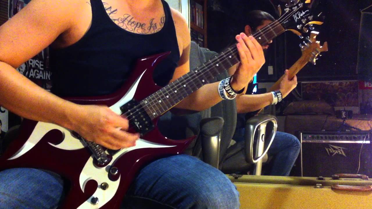The Ascension "Rebellion" NXT theme guitar cover