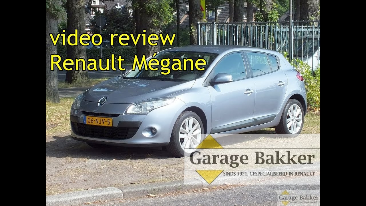 Video Renault Mégane 1.6 110 2010, 06-NJV-5 YouTube