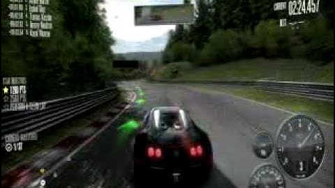 Need For Speed Shift : Bugatti Veyron Race (max Settings) part 1
